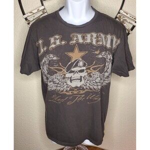 U.S. Army "Lead The Way" Courage Above All  Apprime T-Shirt Size Large